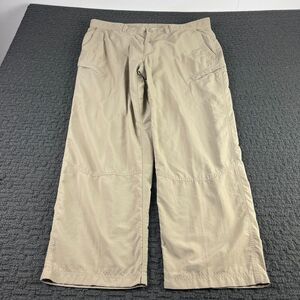 The North Face Pants Mens 40x30 Beige Chino Outdoor Hiking‎ Nylon Performance